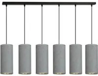 Lampada a Sospensione Bente, Grigio, Acciaio, 95x100x6 cm, EPIKASA