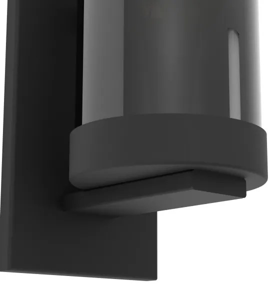 Eglo 44003 - Applique TOOTHILL 1xE27/40W/230V nero