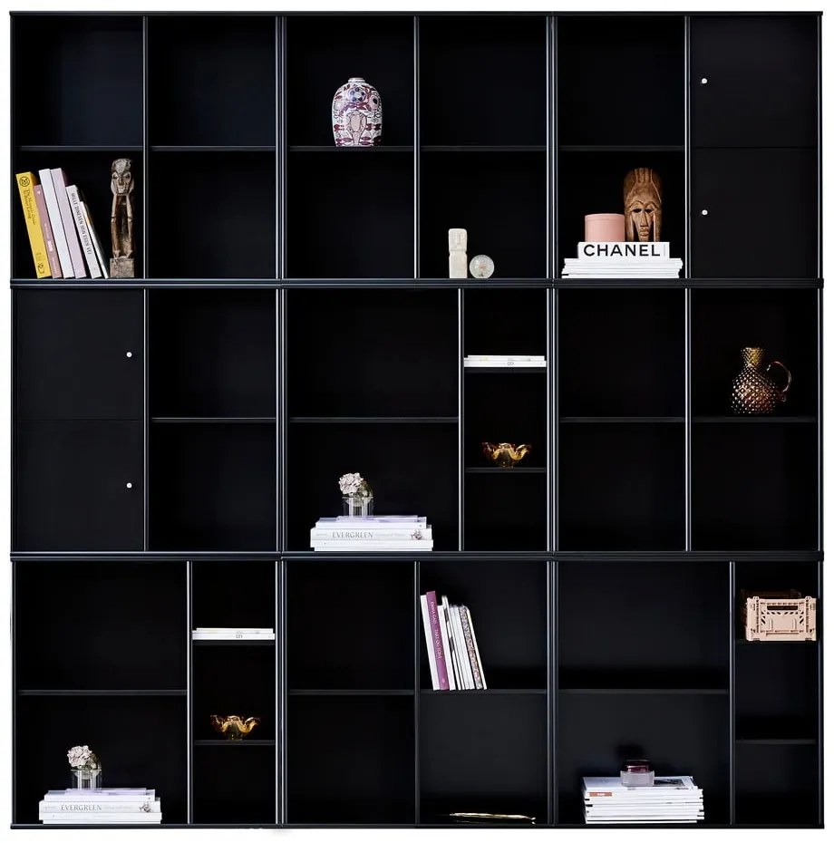 Libreria a parete nera Hammel Mistral Kubus - Hammel Furniture
