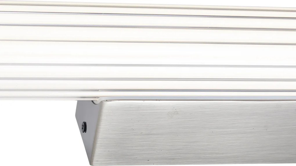 Lampada da parete retrò color canna di fucile 80,4 cm incl. LED IP44 - Coco