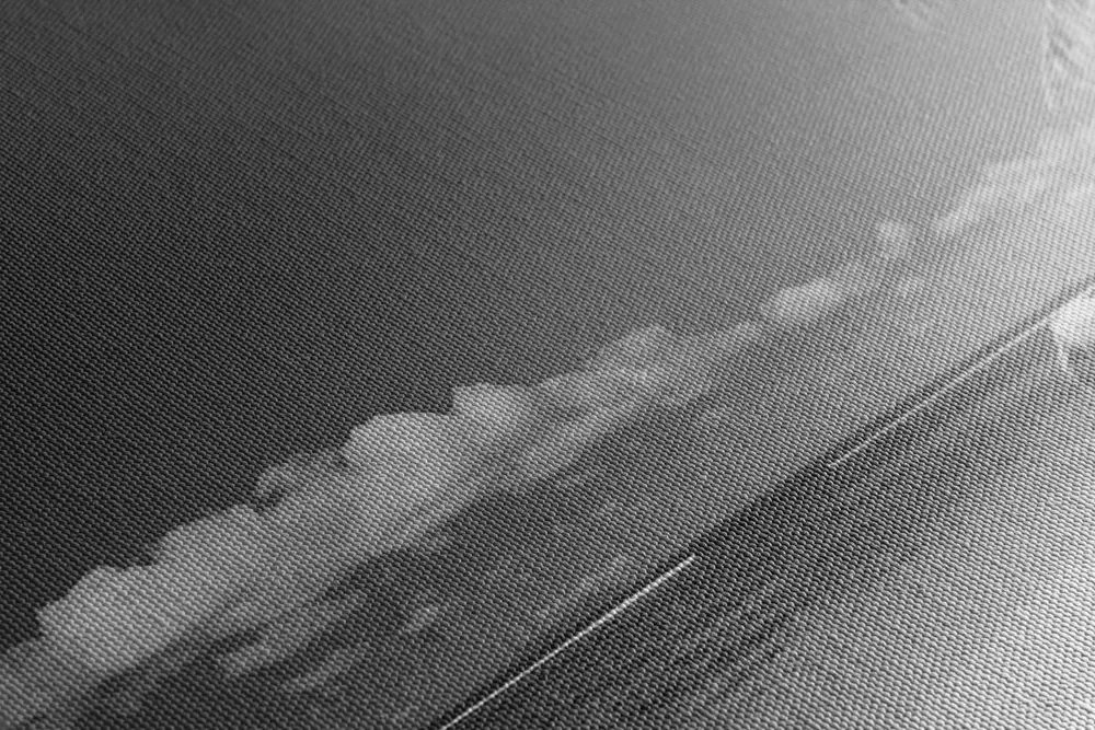 Quadro su tela – Spiaggia Anse Source in bianco e nero