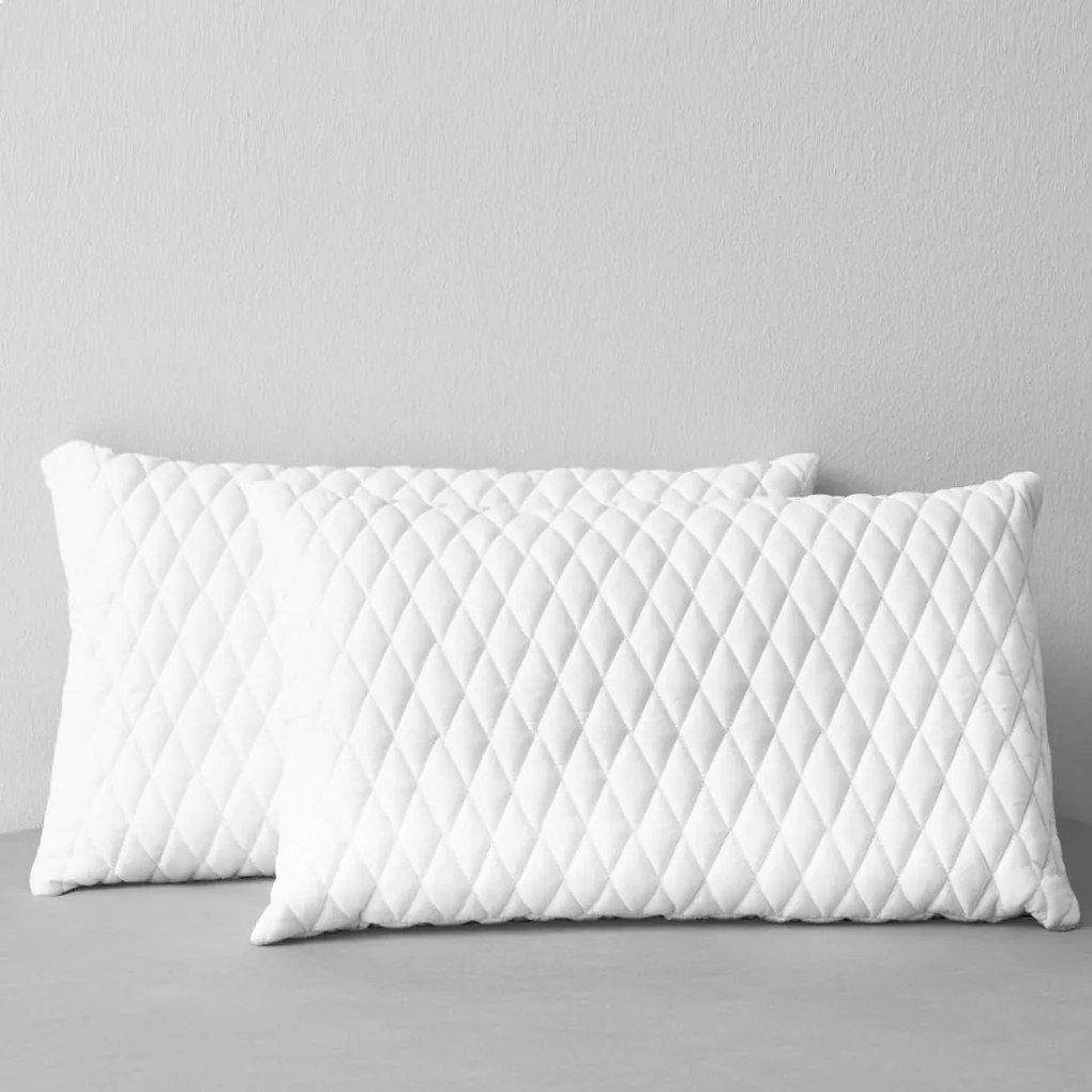 Cuscini 2 Pz 80x40x14 Cm İn Memory Foam /