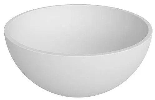 Antonio Lupi Urnamood Lavabo Da Appoggio 50 Cm Con Piletta In Colormood Iceberg