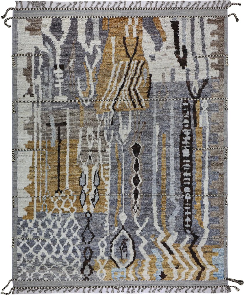 Berber Tappeto 250x320 (Pakistan) Annodato A Mano