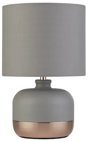 Searchlight EU700820 - Lampada da tavolo 1xE14/7W/230V grigio