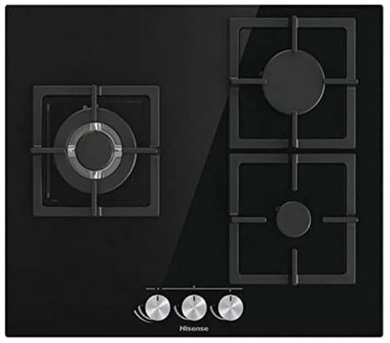 Piano cottura a Gas Hisense GG633B 60 cm 3F