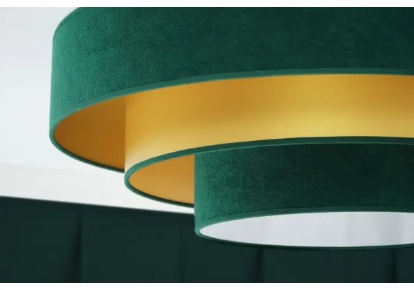 Duolla - Plafoniera LED LUNETA LED/26W/230V diametro 60 cm 4000K verde/oro