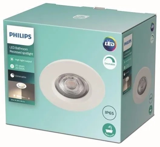 Philips - Lampada da bagno LED dimmerabile DIVE LED/5W/230V 2700K IP65