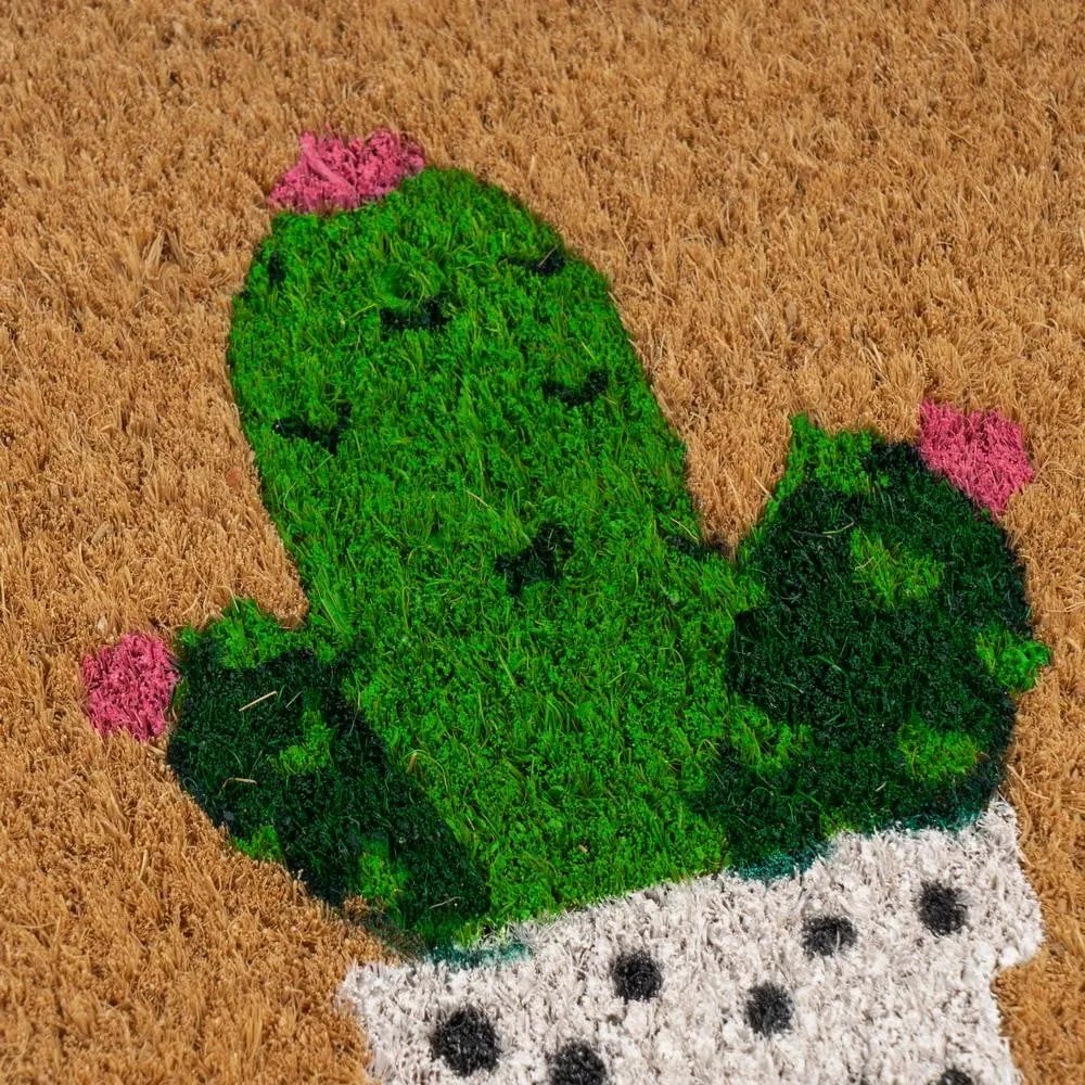 Stuoia di cocco 25x75 cm Cactus - Casa Selección