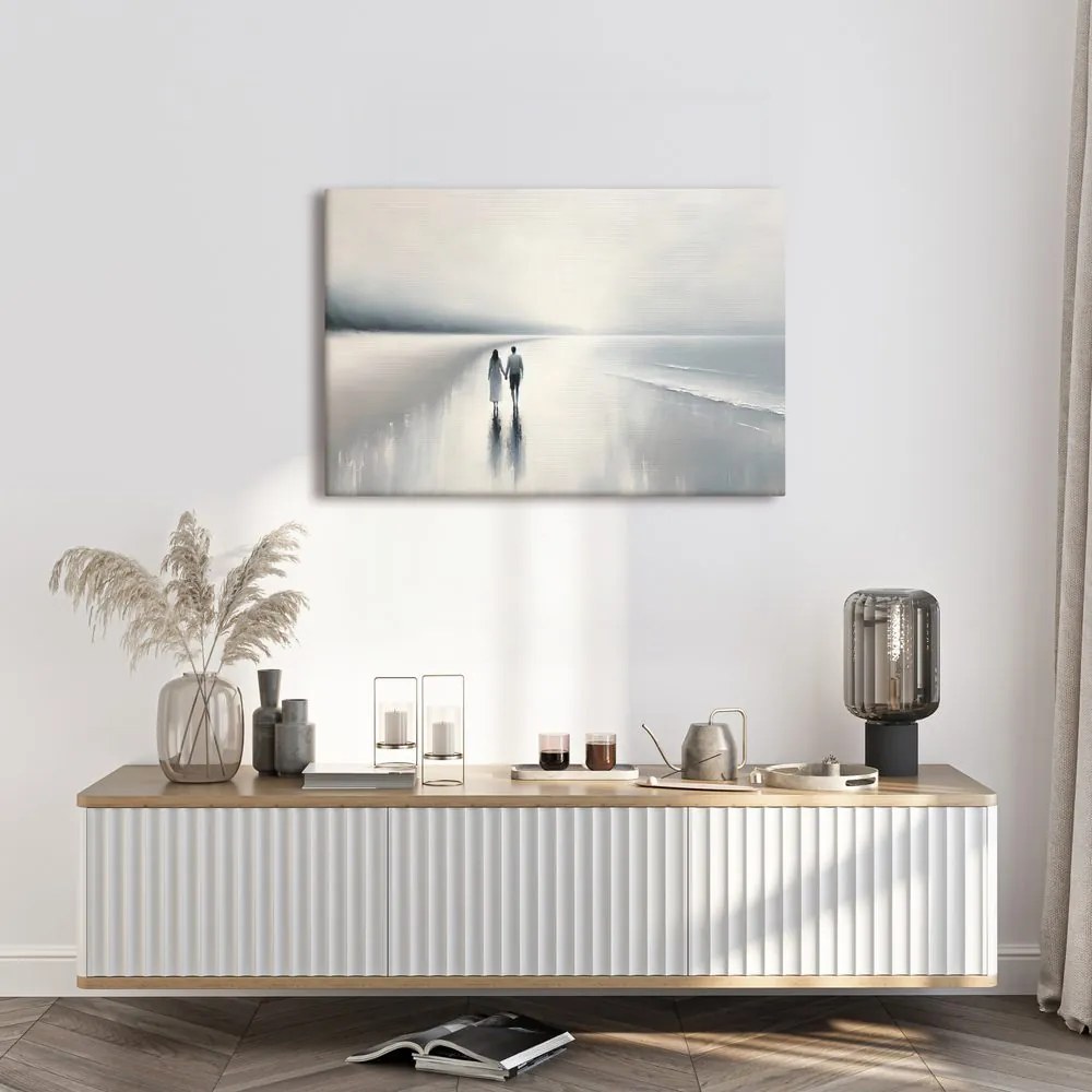Quadro su tela – Passeggiata sul mare