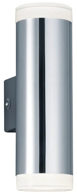 Lampada da parete a LED in argento lucido Ray - Trio