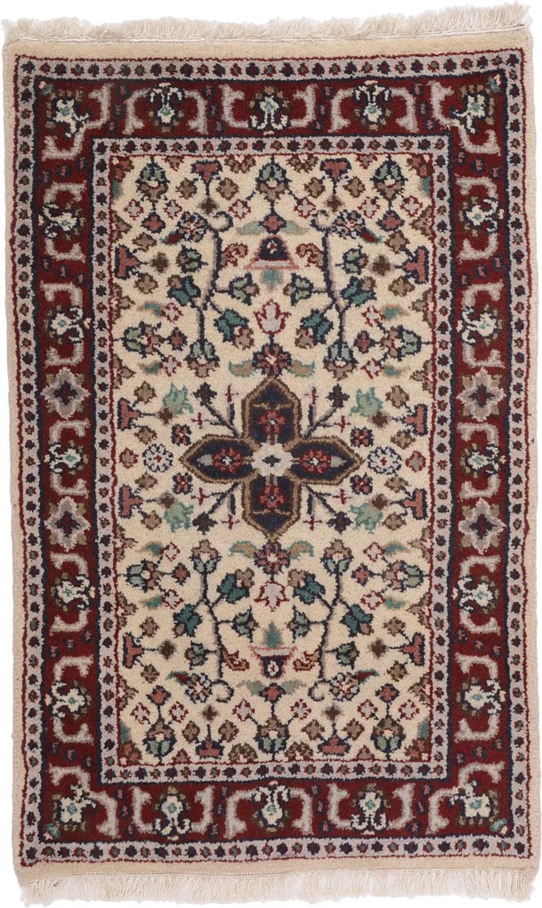 Bidjar Tappeto 90 x 60 (Indian) Annodato A Mano
