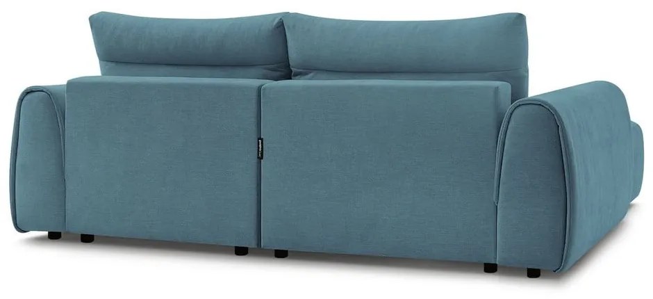 Divano angolare blu Aden – Bobochic Paris