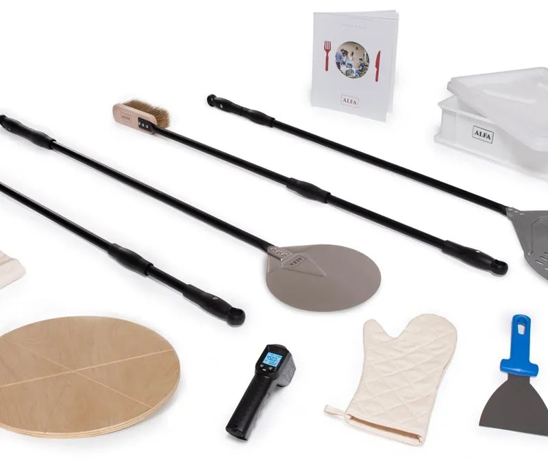 Set di accessori per cibo per barbecue ALFA FORNI pizzaiolo