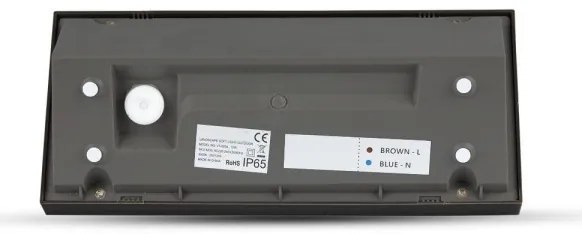 Applique a LED da esterno LED/12W/230V 3000K IP65 nero