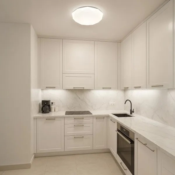 Plafoniera LED dimmerabile HEX LED/72W/230V 3000-6000K Ø 50 cm bianco + telecomando