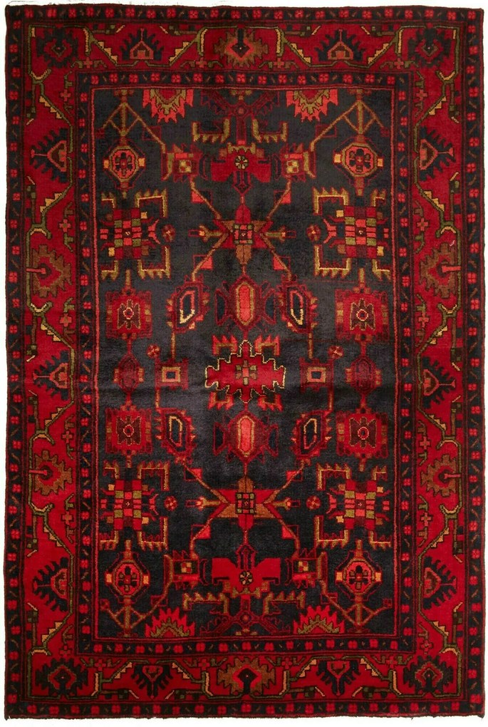 Hamedan Tappeto persiano 210 x 140 (Iran) Annodato A Mano
