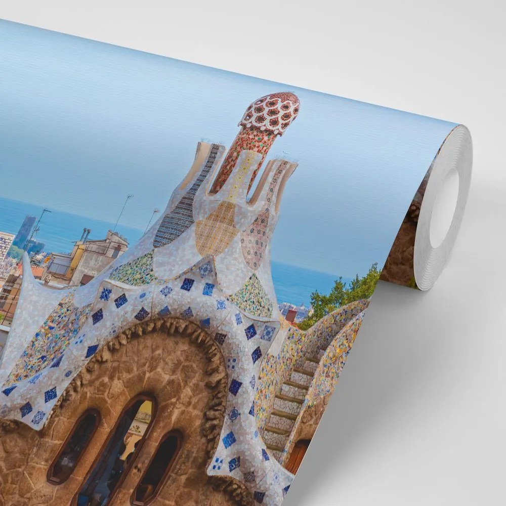 Carta da parati – Vista su Park Güell a Barcellona
