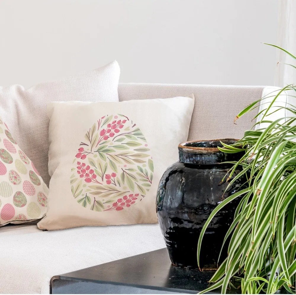 Cuscino in cotone II, 45 x 45 cm Spring Eggs - Butter Kings