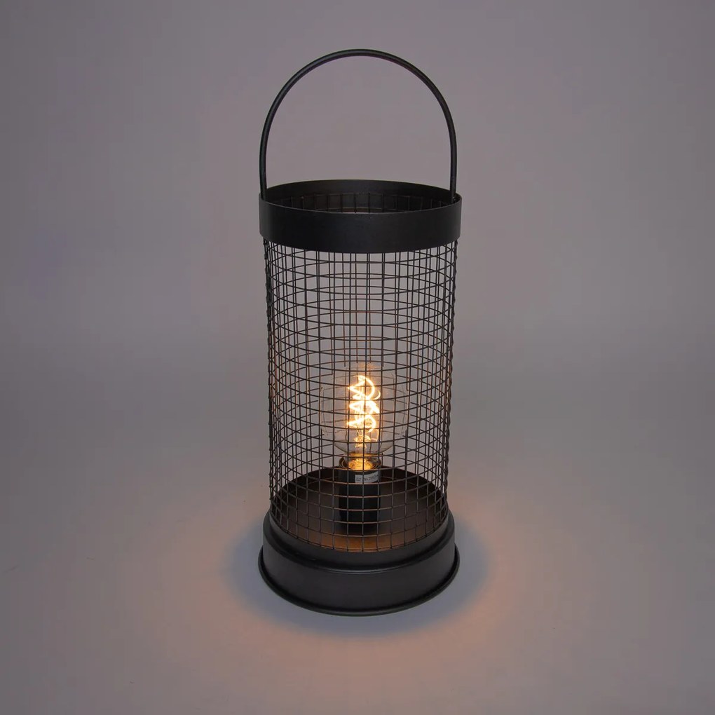 Lampada da tavolo moderna grigia da 52 cm - Horario