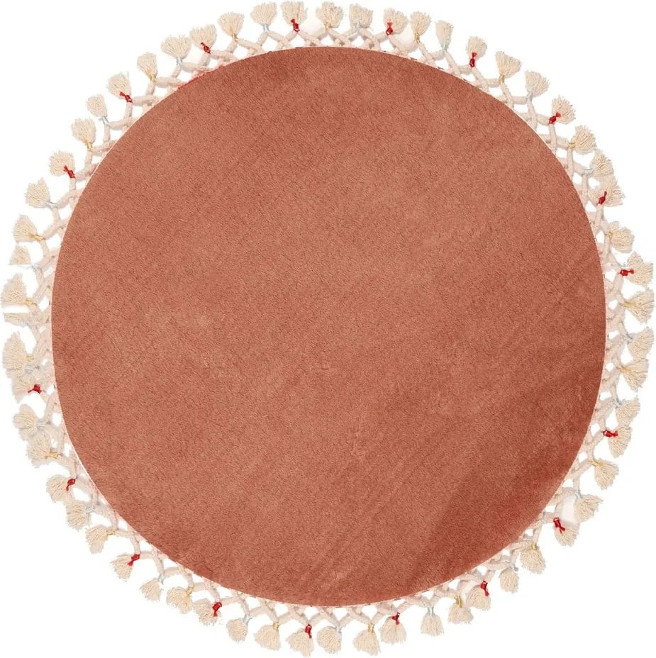 Tappetino per il bagno marrone ø 80 cm Tuft – Foutastic