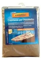 2pz copriasse per mobiletto stiro triplo strato con mollettone - cm.120x65 fer333535