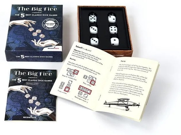 Gioco da tavolo con dadi The Big Five - Dice - RecentToys