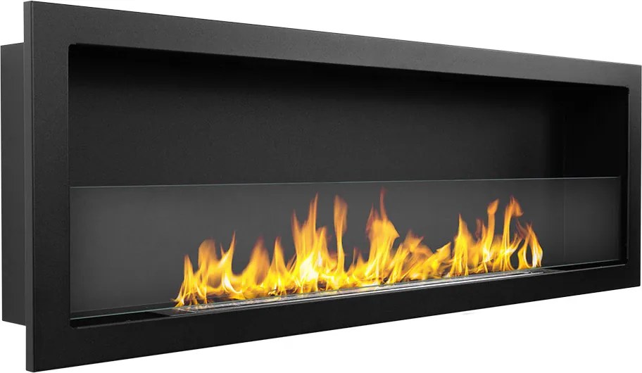 Camino a Bioetanolo da Incasso 120x15x40 cm Furore 120 Nero...