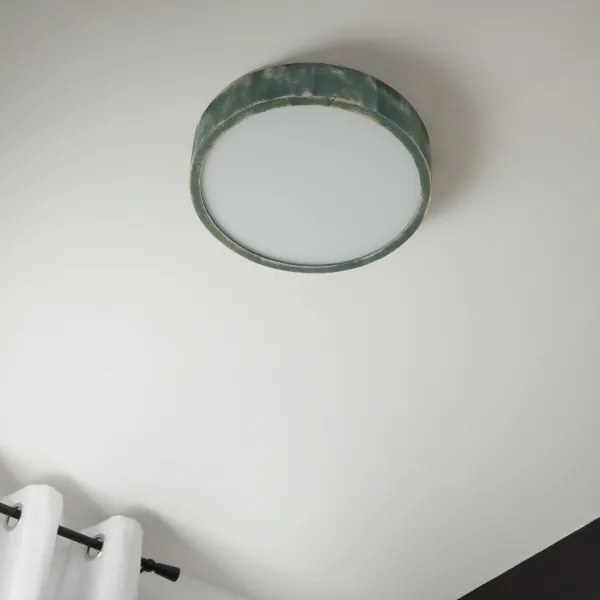 Brilagi - Plafoniera PINO 2xE27/15W/230V pino/verde Ø 37,5 cm