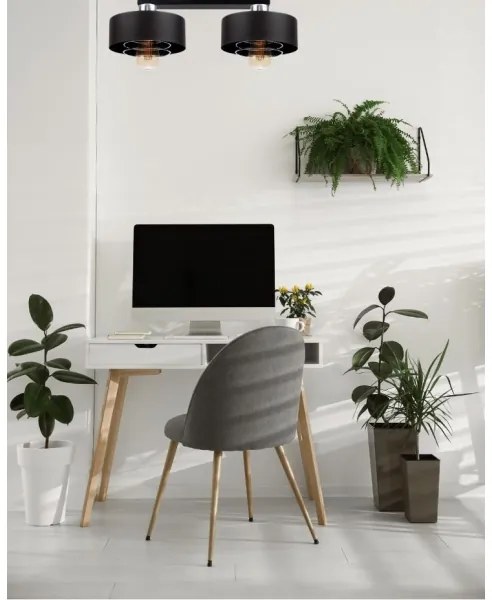 Lampadario a plafone VEST 2xE27/60W/230V