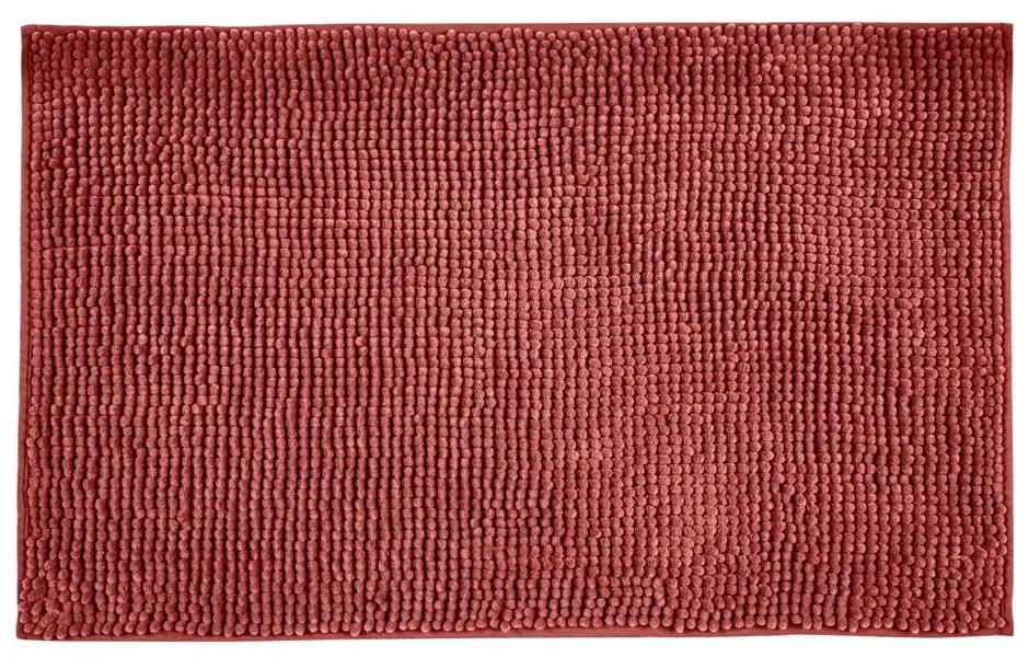 Tappetino da bagno in tessuto rosso 50x80 cm Chenille - Allstar