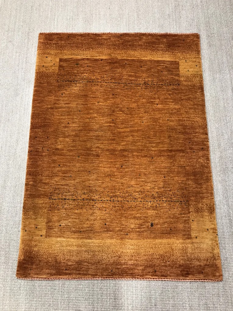 Loribaft Tappeto persiano 140x100 Giallo (Iran) Annodato A Mano