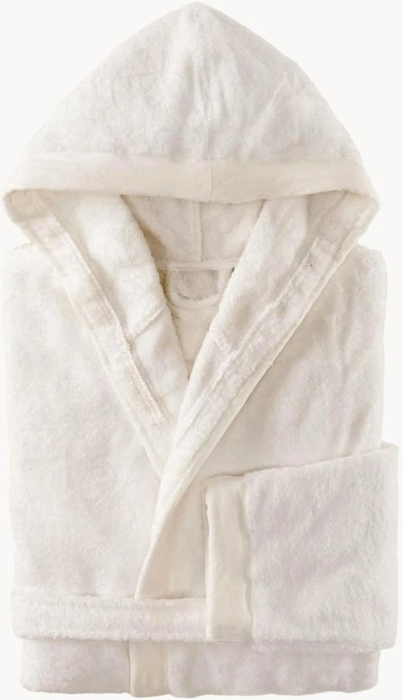 Accappatoio unisex in cotone con cappuccio Mojave