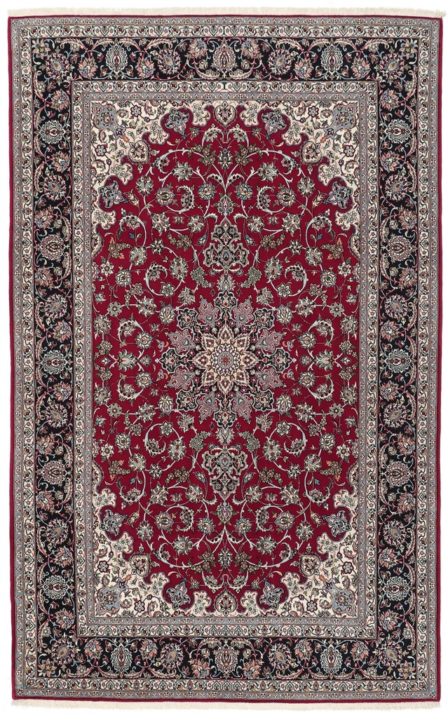 Isfahan Tappeto persiano 310 x 200 (Iran) Annodato A Mano