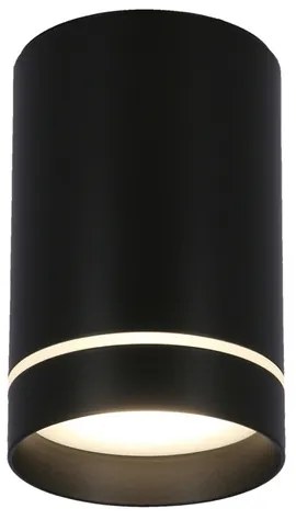 Luce Spot TUBA 1xGU10/15W/230V nero