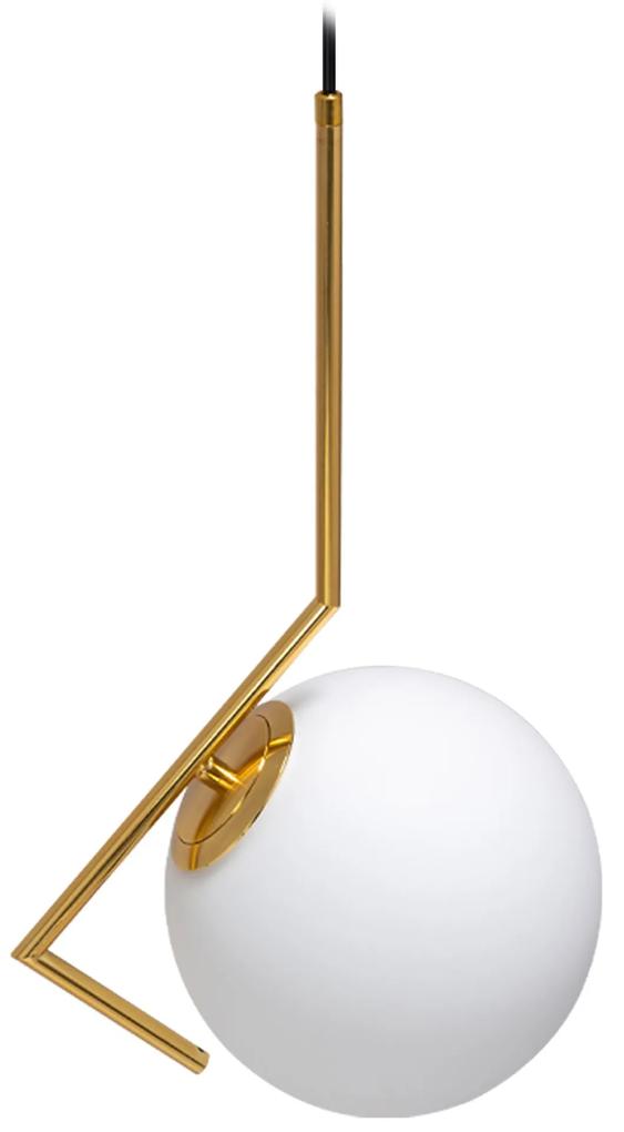 Lampada Da Soffitto Pensile Moderno Oro Di Vetro APP429-1CP