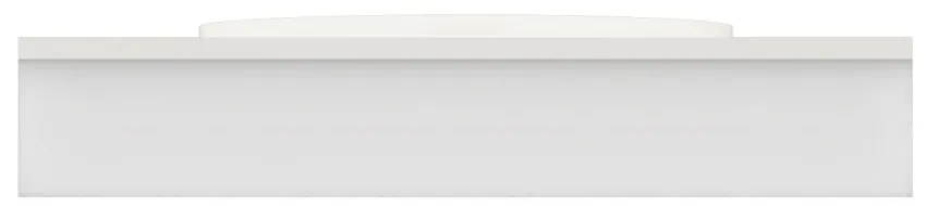 Plafoniera LED Regolabile 18W, 24W, 30W, Quadrata, CCT, IP54 33x33 cm Colore Bianco Variabile CCT