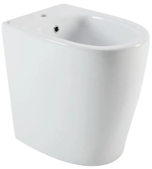 Bidet per persone terza età filomuro Casual T Design L 40 x H 56 x P 40 cm bianco