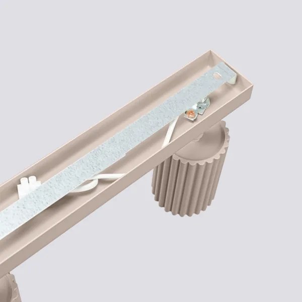 Brilagi - Faretto CRESTO 4xGU10/10W/230V taupe