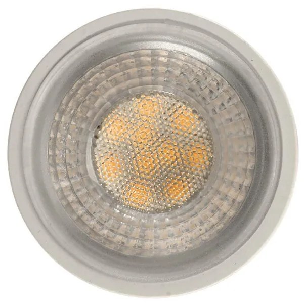 Faretto LED GU10 8W angolo 38° CRI92 No-Flickering Colore Bianco Caldo 3.000K