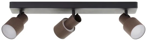 Brilliant - Faretto LED CADIZ 3xGU10/5W/230V bronzo