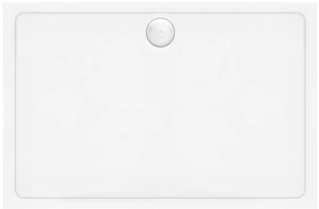 Piatto doccia acrilico Rea Savoy White 80x100