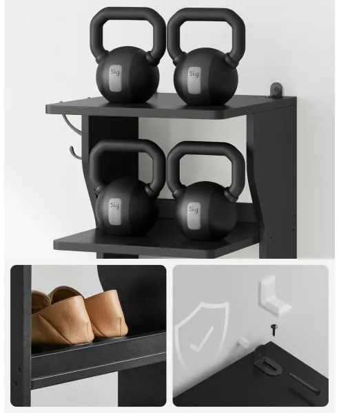 Scarpiera BOTARO nera