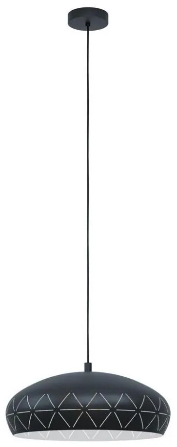 Eglo 98467 - Lampadario a sospensione con filo RAMON 1xE27/28W/230V