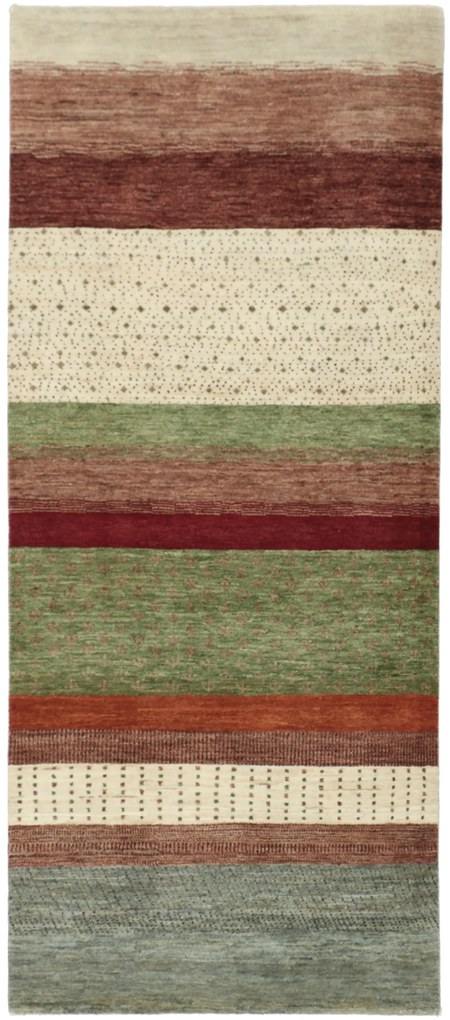 Loribaft Tappeto orientale 190x80 (Indian) Annodato A Mano