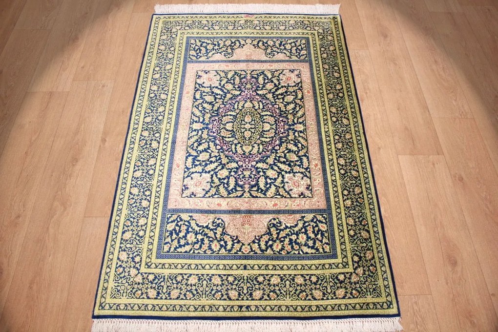Ghom Tappeto persiano 150 x 100 (Iran) Annodato A Mano