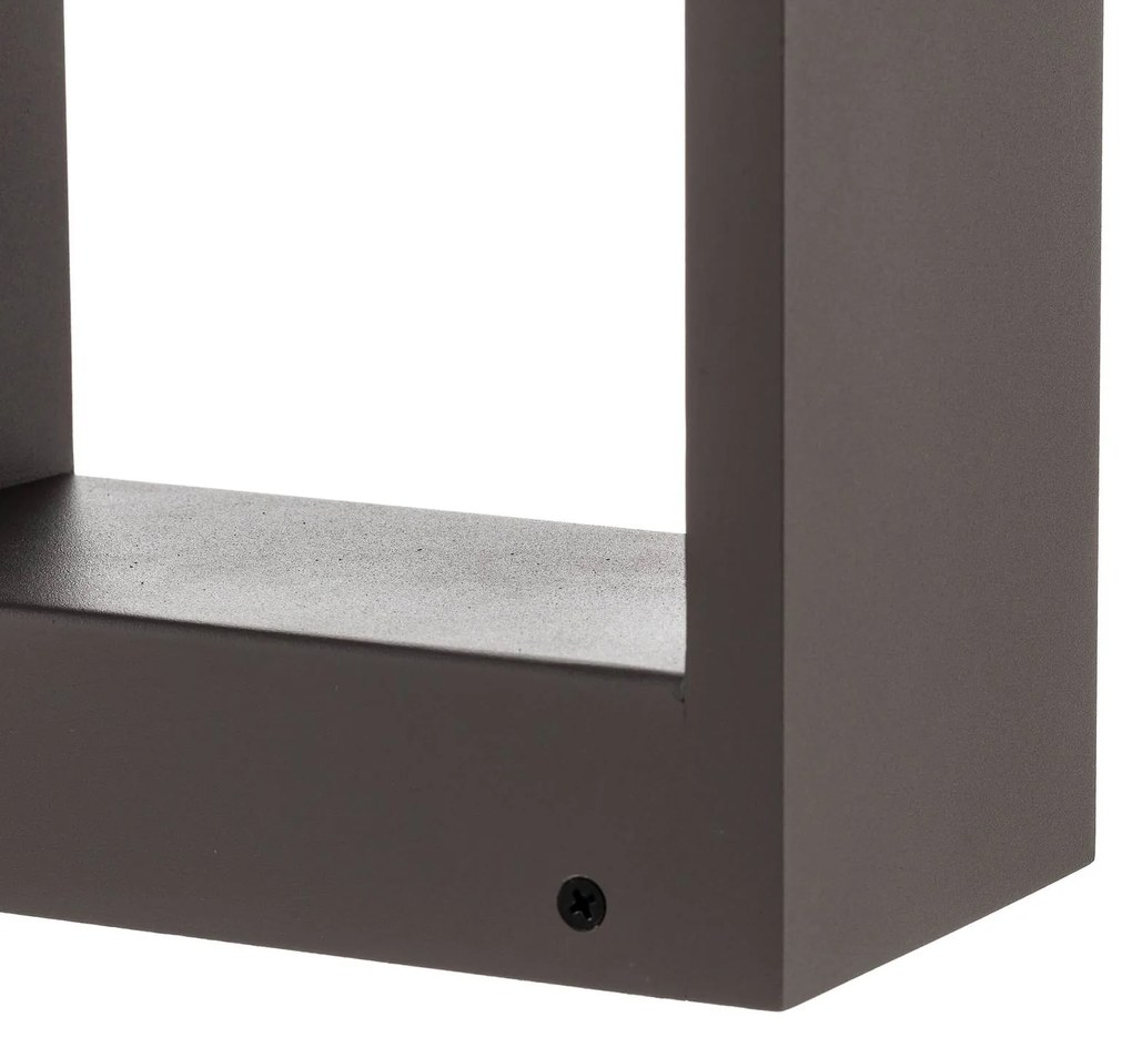 Lampioncino da giardino Emima Lindby, Nero, Alluminio, Moderno, Lampada LED da esterni
