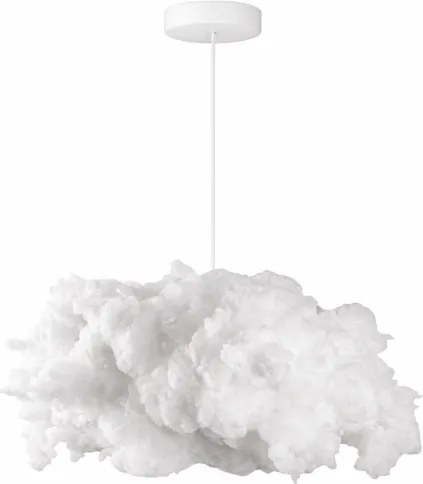 Brilagi - Lampada a sospensione con cavo SOLEAIR 1xE27/60W/230V Ø 45 cm bianca