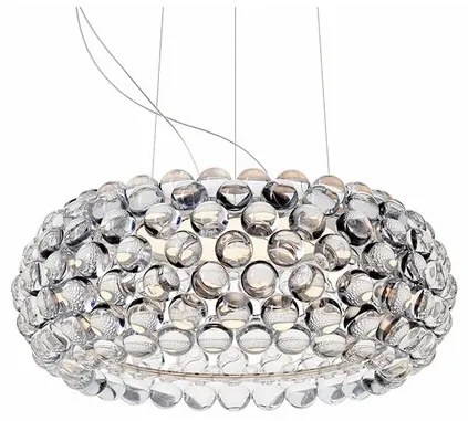 Caboche Plus LED Medio Lampada a Sospensione R7s Trasparente - Foscarini