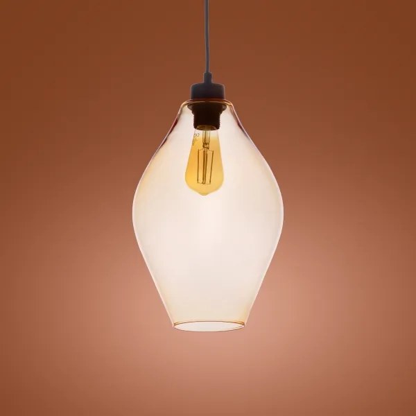 Lampadario su corda TULON 1xE27/60W/230V